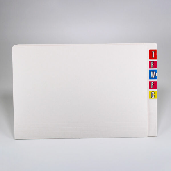 The outside of the Tidy Files Foolscap White File Cover showing alpha labels. TIMG - Tidy Files Foolscap White File Cover with fitted CLFF Clip Australia. Tidy Files Foolscap White File Cover with fitted CLFF Clip Sydney. Tidy Files Foolscap White File Cover with fitted CLFF Clip Melbourne. Tidy Files Foolscap White File Cover with fitted CLFF Clip Brisbane. Tidy Files Foolscap White File Cover with fitted CLFF Clip Adelaide. Tidy Files Foolscap White File Cover with fitted CLFF Clip Canberra. Tidy Files Foolscap White File Cover with fitted CLFF Clip Perth. Tidy Files Foolscap White File Cover with fitted CLFF Clip Darwin. Tidy Files Foolscap White File Cover with fitted CLFF Clip Hobart. TIMG - TFWFCCLFF Australia. TFWFCCLFF Sydney. TFWFCCLFF Melbourne. TFWFCCLFF Brisbane. TFWFCCLFF Adelaide. TFWFCCLFF Canberra. TFWFCCLFF Perth. TFWFCCLFF Darwin. TFWFCCLFF Hobart. TIMG - FILE FOLDERS Australia. FILE FOLDERS Sydney. FILE FOLDERS Melbourne. FILE FOLDERS Brisbane. FILE FOLDERS Adelaide. FILE FOLDERS Canberra. FILE FOLDERS Perth. FILE FOLDERS Darwin. FILE FOLDERS Hobart. TIMG - BUSINESS FOLDERS Australia. BUSINESS FOLDERS Sydney. BUSINESS FOLDERS Melbourne. BUSINESS FOLDERS Brisbane. BUSINESS FOLDERS Adelaide. BUSINESS FOLDERS Canberra. BUSINESS FOLDERS Perth. BUSINESS FOLDERS Darwin. BUSINESS FOLDERS Hobart.
